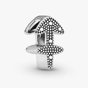 Pandora Sparkling Sagittarius Zodiac Charm Sterling Silver CZ New